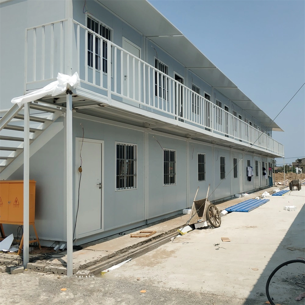 ISO Luxury Living Two Storey 40 FT Container House with Bathroom