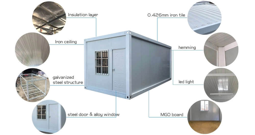 New Design Expandable Container House for Living with ISO, CE, RoHS Certificated