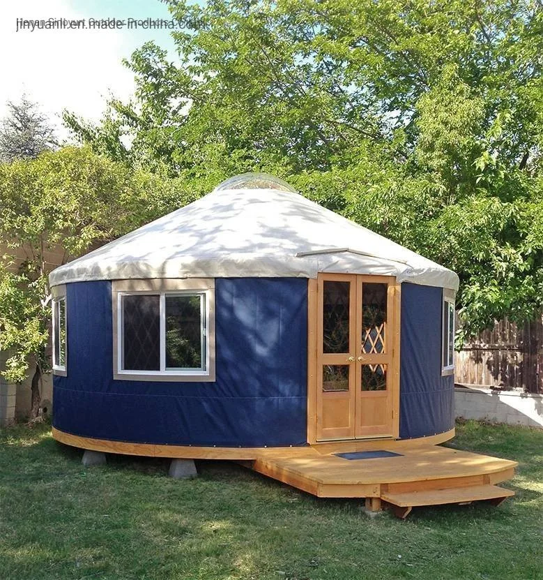 Luxury Mongolian Yurt for Resort, 8m Diameter Mongolian Tent